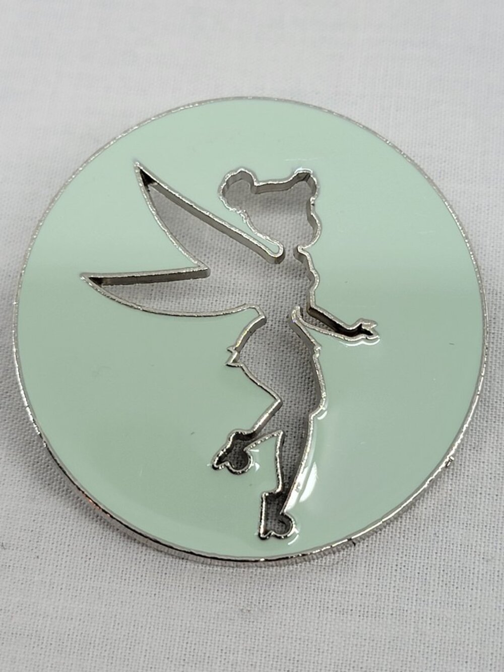 DISNEY Pin Trading ~ Starter Set ~ Cut-Out Silhouette ~ Tinkerbell ~ 2009 ~ P09
